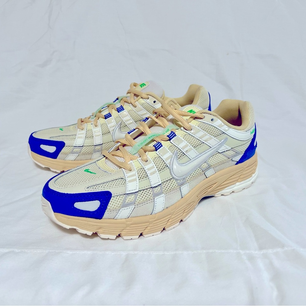 Nike P-6000 Athletic Department Coconut Milk Sail Blue FJ5443-113 sz 11 Men's